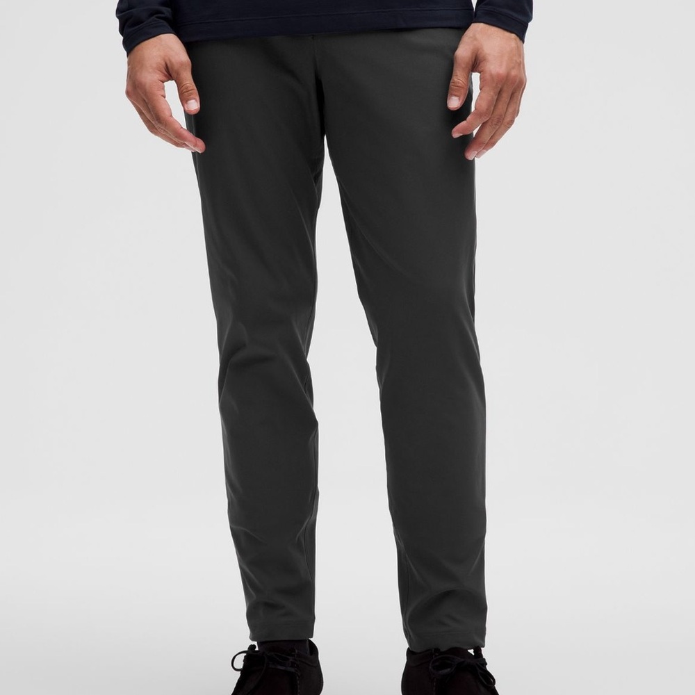Lululemon Men's ABC Slim Fit Warpstream 30Wx32L Obsidian